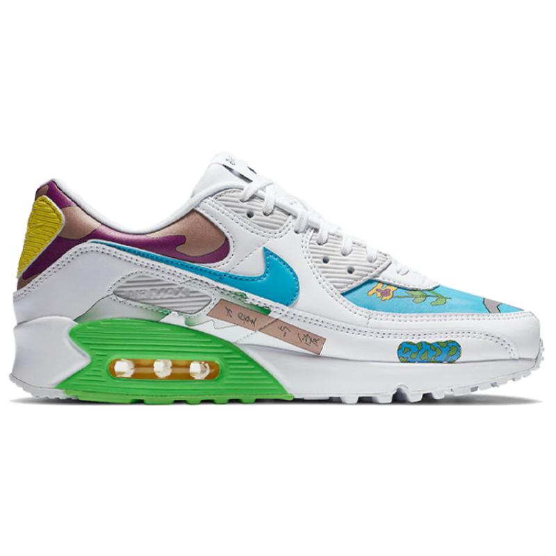 Nike Air Max 90 Flyleather 'Ruohan Wang' Sneakers Casual Shoes CZ3992-900