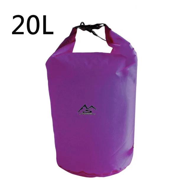 Outdoor Use Dry Water Resistant Carryall Dry Carryall Sack Water Resistant Floating Dry Gear Carryalls For Boating Fishing Rafting Swimming 5L/10L/20L