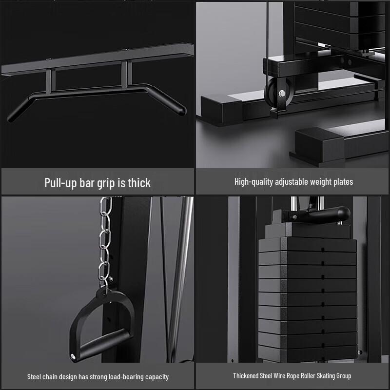 Yimai Multi-functional Power Rack & Cable Crossover Home Gym