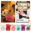 Romantisk Björnlåda Med Konserverad Ros Elegant För Alla Hjärtans Dag Mors Dag Bröllop Årsdagar Olika Färg Romantisk Låda
