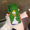 Cute Baby The S-Simpsons Phone Case For Samsung Galaxy A72 A71 A55 A54 A53 A52 A42 A35 A34 A33 A32 A23 A22 A21S A20S Case Funda