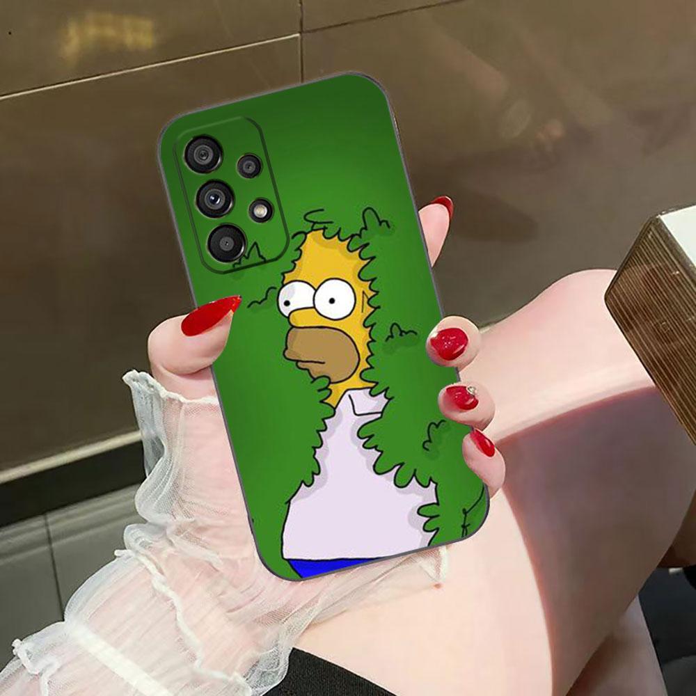 Cute Baby The S-Simpsons Phone Case For Samsung Galaxy A72 A71 A55 A54 A53 A52 A42 A35 A34 A33 A32 A23 A22 A21S A20S Case Funda