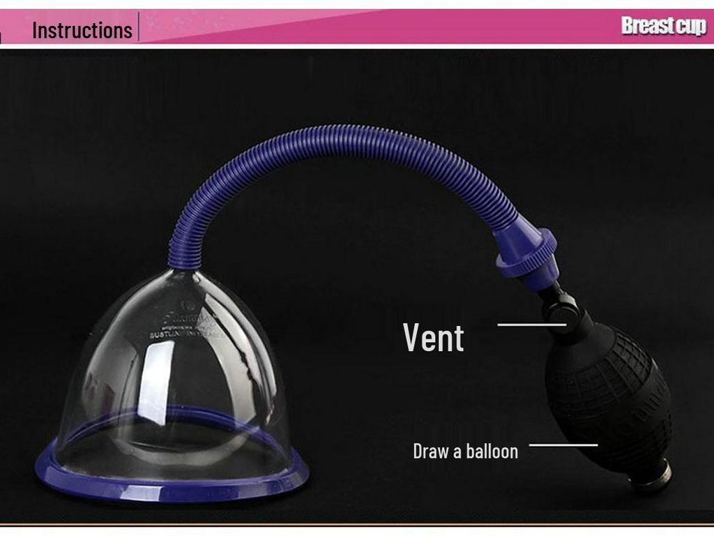Breast Enhancement Vacuum Suction Cup for Increased Size