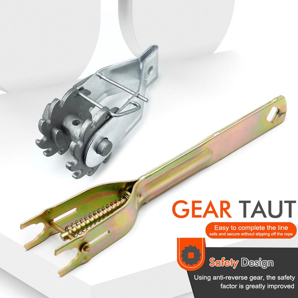 Handle Electric Fence Tightener Ratchet Wire Strainer Handle for Agricultural Fence Strainer Tool