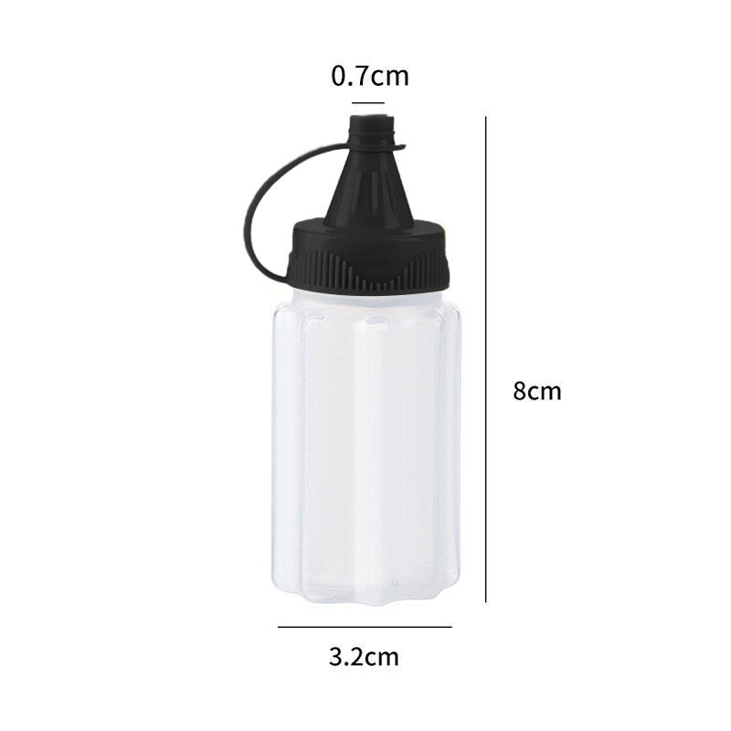 

Бутылка для выдавливания салата Коробка для приправ Банка для джема Бутылка для выдавливания Бутылка для приправ для барбекю на открытом воздухе Набор домашних бутылок для соуса чёрный