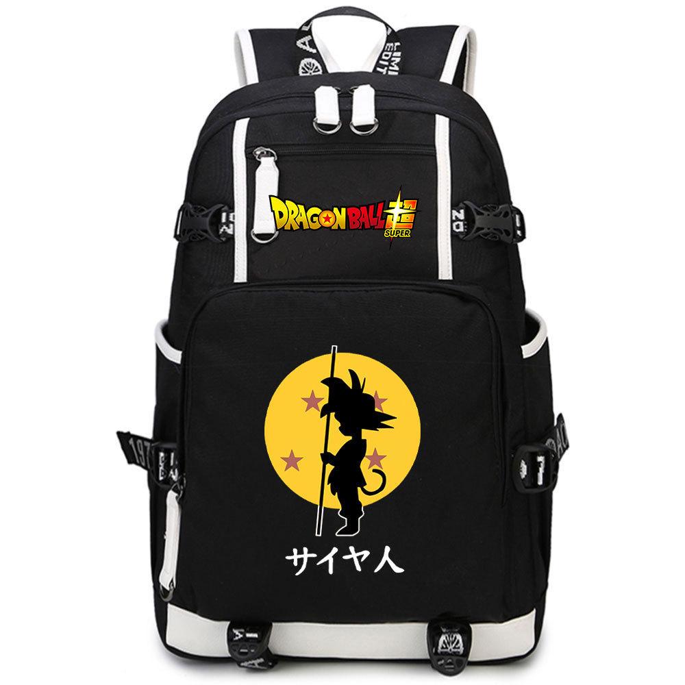 Dragon Ball Sun Wukong Large Capacity Teen Student School Bag Men's and Women's Leisure Travel Backpack