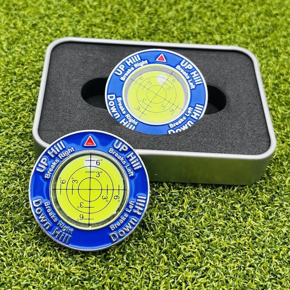 High Precision Golf Putt Ball Marker Training Tool Golf Spirit Level Outdoor Sports