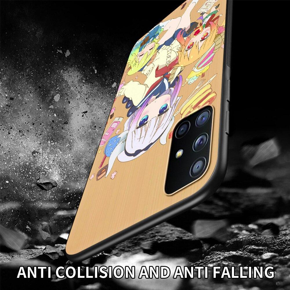 Miss Kobayashis Dragon Maid Anime Phone Case for Samsung Galaxy A51 A71 A21S A12 A11 A31 A52 A41 A32 5G A72 A02S Silicon Cover