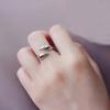 Romantic Love Hug Hand Rings Creative Love Forever Open Finger Rings Adjustable Exquisite Jewelry Ring For Women Party Gift