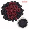 African Iron Wire Synthetic Fiber Dreadlocks Hair Bun