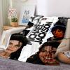 1pc Michael Jacksons Versatile Looks Flannel Blanket,Ultra Soft Warm Plush Throw for Home Bedroom Bed Sofa Cover Camping Picnic Gift Y72413