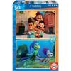 Puzzle EDUCA - Luca Disney - 2x100 Pièces - Pour Enfants De 3 Ans Et Plus