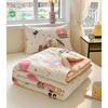 Cute Cartoon Printed Thin Quilt Kids Students Summer Double Yarn Soybean Air Conditioning Comforter Lightweight Cooling Blankets