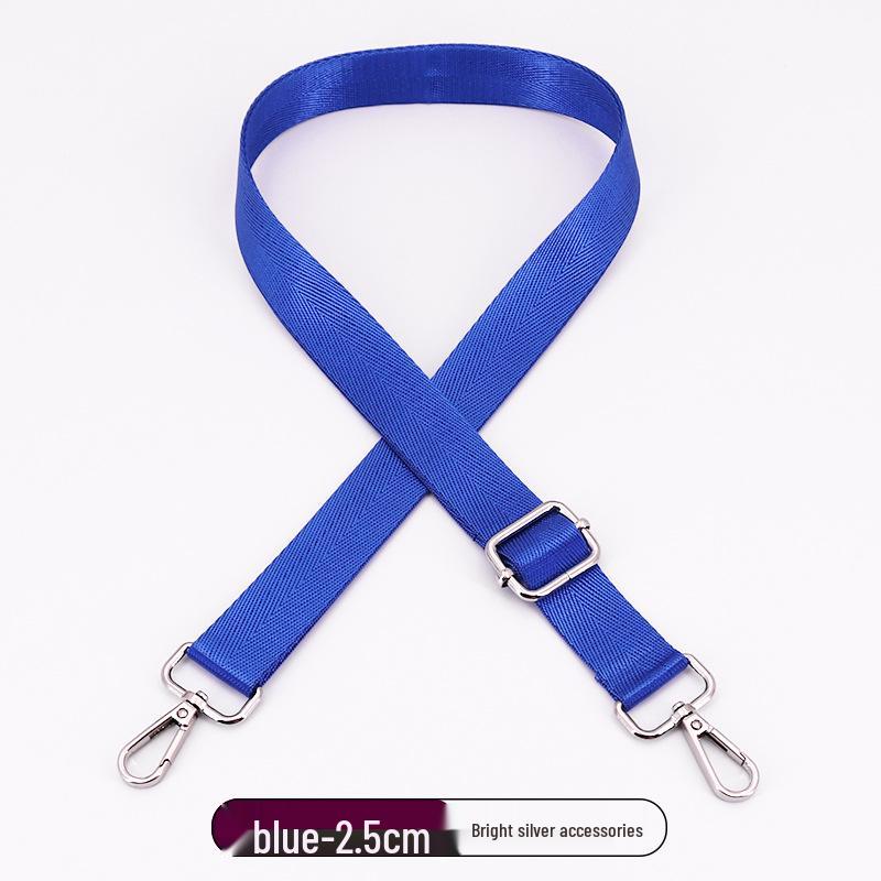 

Colorful Adjustable 25mm Shoulder Bag Strap - Polyester & Nylon DIY Style Light Gold Buckle