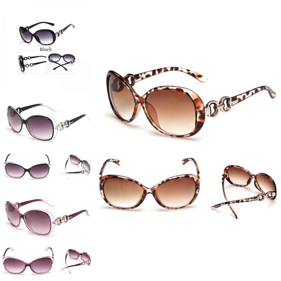 Fashionable Retro Style Sunglasses For Women Resin Lens Pc Frame New Design