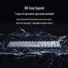 Lofree Transparent 1% Dual-Mode Wireless Mechanical Keyboard