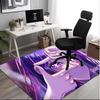 1PC Custom Name Purple Eyes Dream Theme Floor Mat Ideal for Living Room, Game Rooms, Office, Bedroom,Floor Mat Playful Design