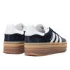 Adidas Gazelle Bold Black White Gum