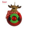Red Snowman Bear Xmas Tree Ornament Christmas Decor Bauble Decorations Hanging Ball