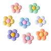 10 Pcs New Cute Cartoon Versatile Little Fresh Flower Series Resin Scrapbook Diy Jewelry Children Gift Hairpin Accessories A60