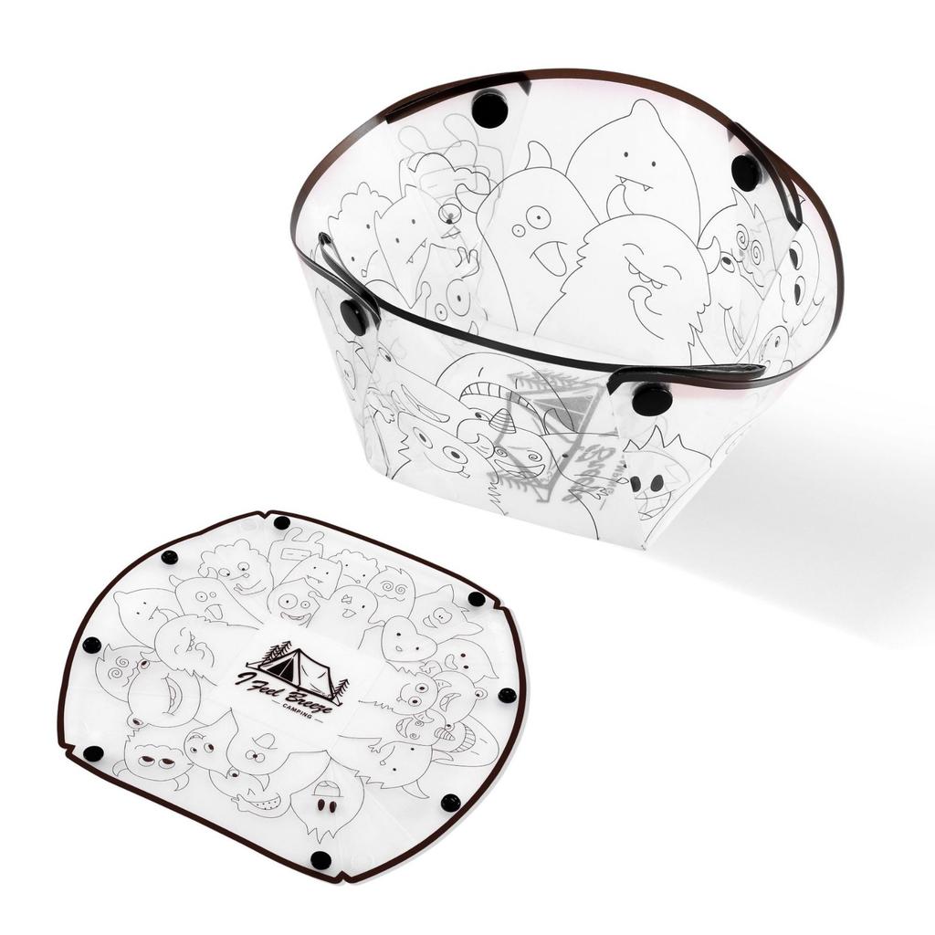 Juego de vajilla plegable ultraligero para exteriores multiusos que incluye cuencos portátiles, platos, cuencos, vajilla y vasos de agua