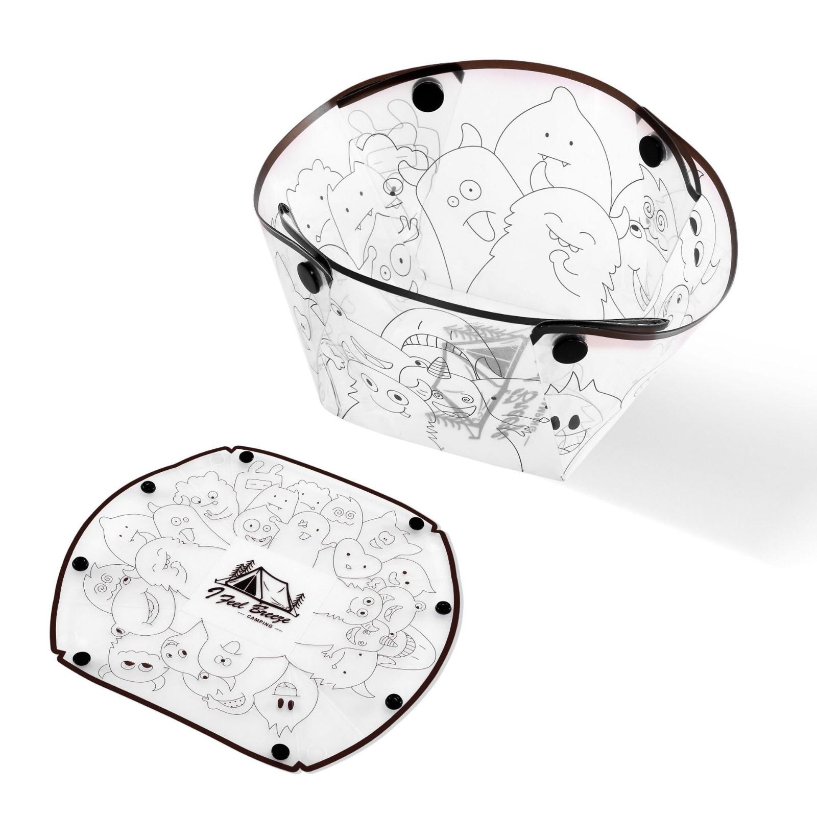 

Сверхлегкий складной многоцелевой набор столовой посуды для отдыха на открытом воздухе, включающий переносные миски, тарелки, пиалы, столовые приборы и стаканы для воды One Size