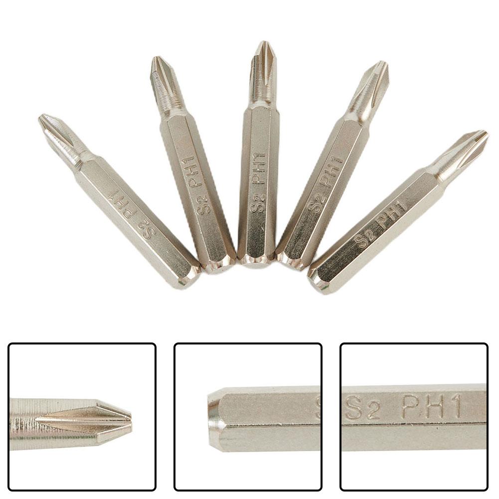 5pcs Bits Screwdriver Hex PH0000 PH000 PH00 PH0 PH1 PH2 Cross Screwdriver Bits H4x28mm Screwdriver Magnetic Bits