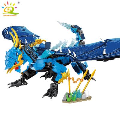 Ninja Knight Model Building Blocks Evil Dragon Bat Mecha with Figures City Bricks Set Construction Toys For Children