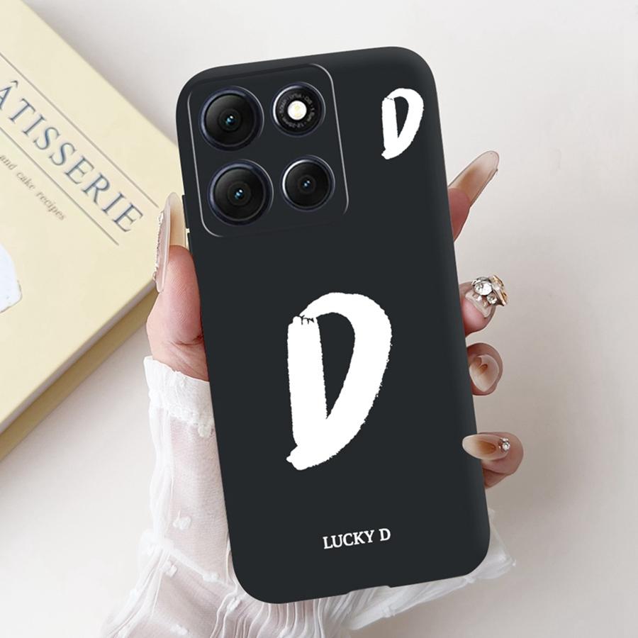 For Motorola Moto G86 Power Case Cover For MotoG86 G 86 Power Case Letter Painted Shockproof Soft Silicon Phone Cases Back Cover