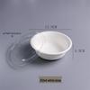 Hengming Taihe Disposable Pulp Picnic Bowls, 100-Pack
