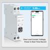 TUYA ZigBee Smart Circuit Breaker Mit Messung 1P 63A DIN Schiene Für Smart Home Drahtlose Fernbedienung Smart Switch fit Alexa Google Hause