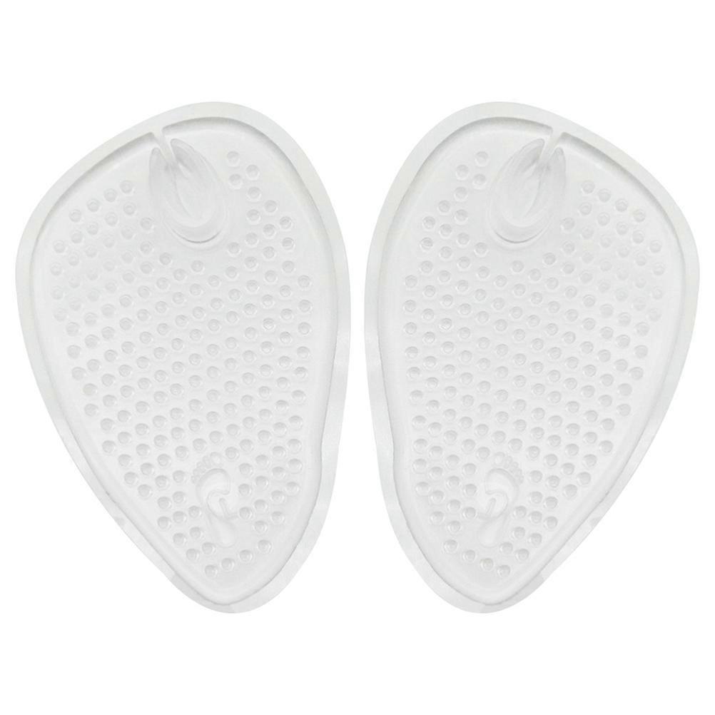Gel Insole for High Heel Half Insoles for Cushion 4Pairs Transparent Silicone Inserts