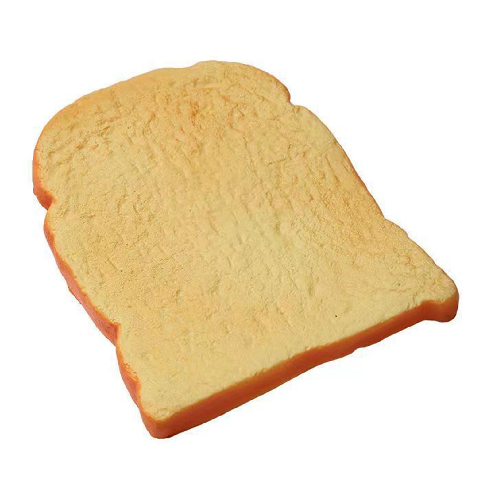 

Soft Slow Rising Toy Novelty Desk Accessory Realistic Bread Bun Simulation Food Model Gift for Easter Holiday and Birthday