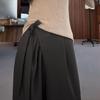 Women's High Waist Wide Leg Lace-Up Casual Pants - Spring Style