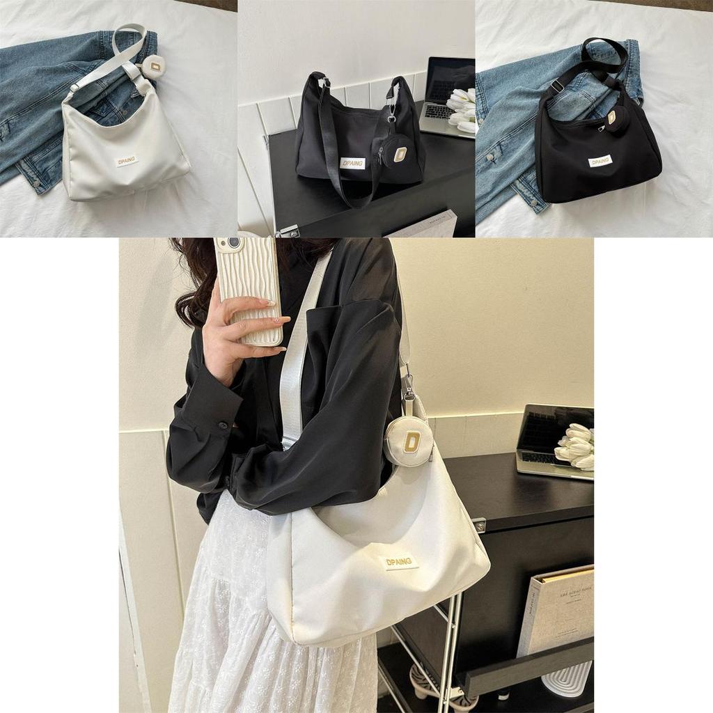 Trendy Street Style Canvas Crossbody Bag For Women 2023 Fashionable Summer Tote