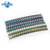 100PCS 1210 LED Ultra Bright SMD Light Emitting Diode Kit 5 Colors Miniature LED Blue Red White Yellow Green