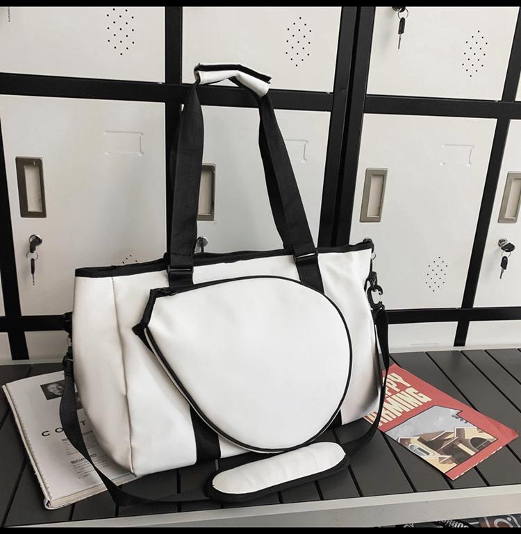 2024 Large Capacity Waterproof Badminton and Tennis Crossbody Handbag for Women and Men - Trendy Gym Shoulder Bag