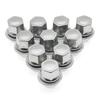 1 Piece M12 X 1.5 19MM Alloy Wheel Lug Nuts Chrome Hex Bolts Flexible For Ford Focus MK1 MK2 MK3 K14844 Car Accessories