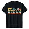 Vegan Vintage TShirt Summer Unisex Tshirts Classic Graphic TShirts Magazine Women Casual Fashion Shortsleev