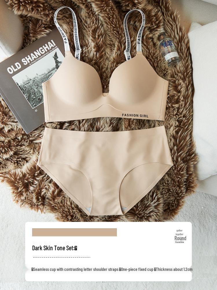 Women's Seamless Lift & Support Adjustable Bra Set