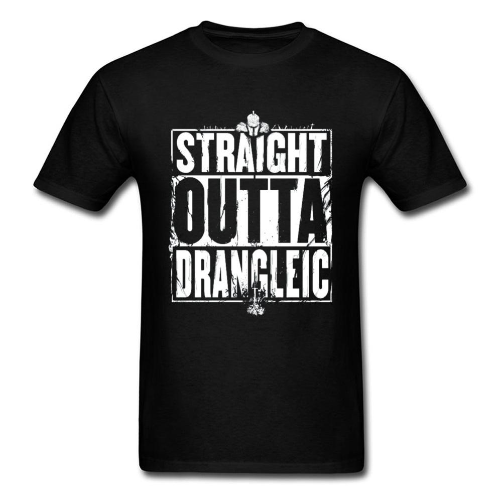 T-shirt Dark Souls 3 Uomo Guerriero del Sole T-shirt Loda il Sole Bloodborne T-shirt Cotone Maschile Streetwear Divertenti Top Magliette di Natale