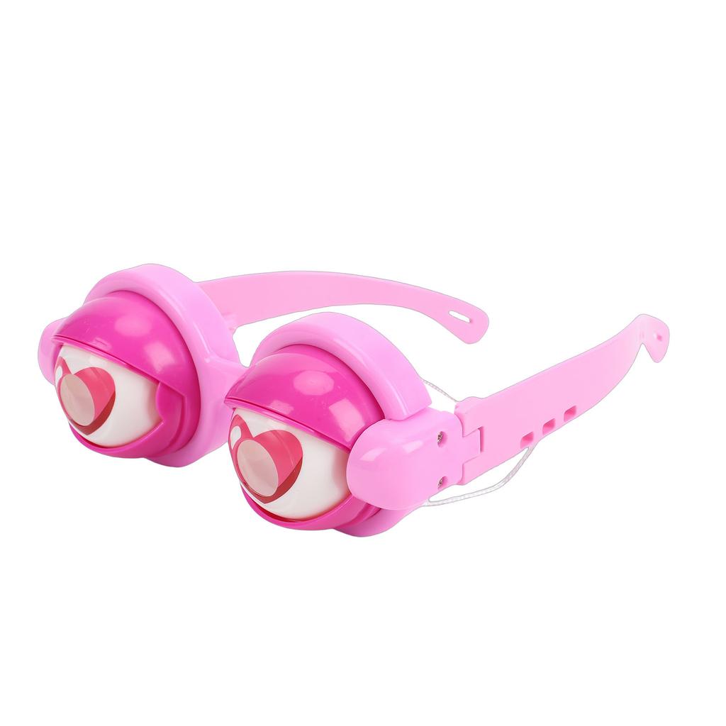Kids Funny Glasses 18x7cm Blinking Eyeball Silly Glasses Novelty Funny Prop for Party Photography Cute Peach Heart Style