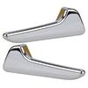 1 Pair Front Chrome Ide Interior Door Handle Fit for Mercedes-Benz A-Class W169 B-Class W245