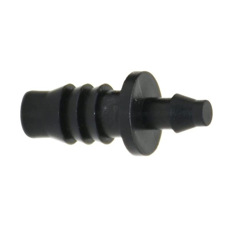 200Pcs 4/7mm Hose End Plug Hose Water Stop Connectors Gardeners Irrigation System Pipe Stop Water Accessories Tool