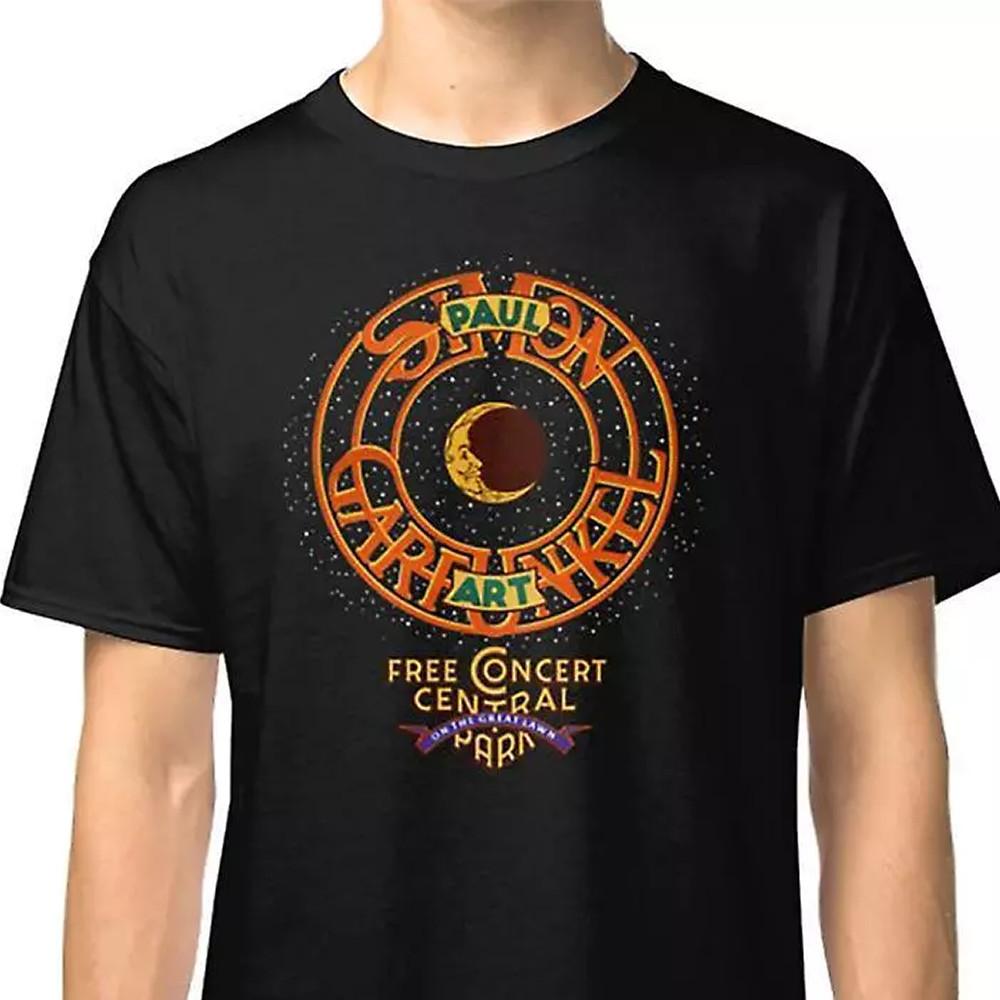 

Simon & Garfunkel Concert in Central Park T Shirt Full Size S-5XL Unisex T-Shirt XXXXL