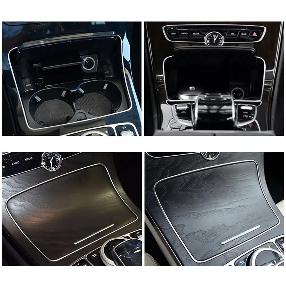 Ozdobný kroužek pro držák kelímku na vodu do auta pro Mercedes Benz C Class W205 GLC W253 2056830900 EE Class W213 2015-2020