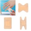 50pcs Soft Elastic Waterproof Bandages Contoured Design first aids Plaster For Sensitive Skin ResidueFree Removal