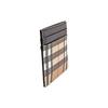 Burberry Vintage Style Patchwork Cotton And PU Wallet Card Holder Unisex Wallets Light-Brown Khaki 80166141
