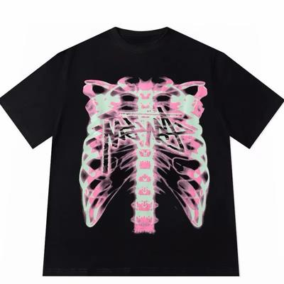 Camiseta de Algodón para Mujer Camiseta Casual Manga Corta Cuello Redondo Top Moda Streetwear Camiseta de Verano Camisetas Gráficas Harajuku Y2K