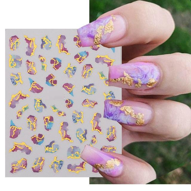 

Наклейка на ногти Цветочный лист Бабочка Любовь Простая GALAXY STYLE Наклейка для ногтей для маникюра Nail Art Наклейка Наклейка